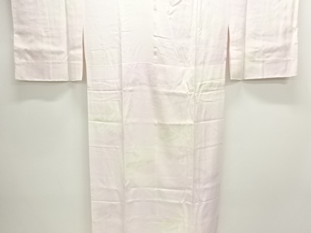 雲模様織出し単衣長襦袢